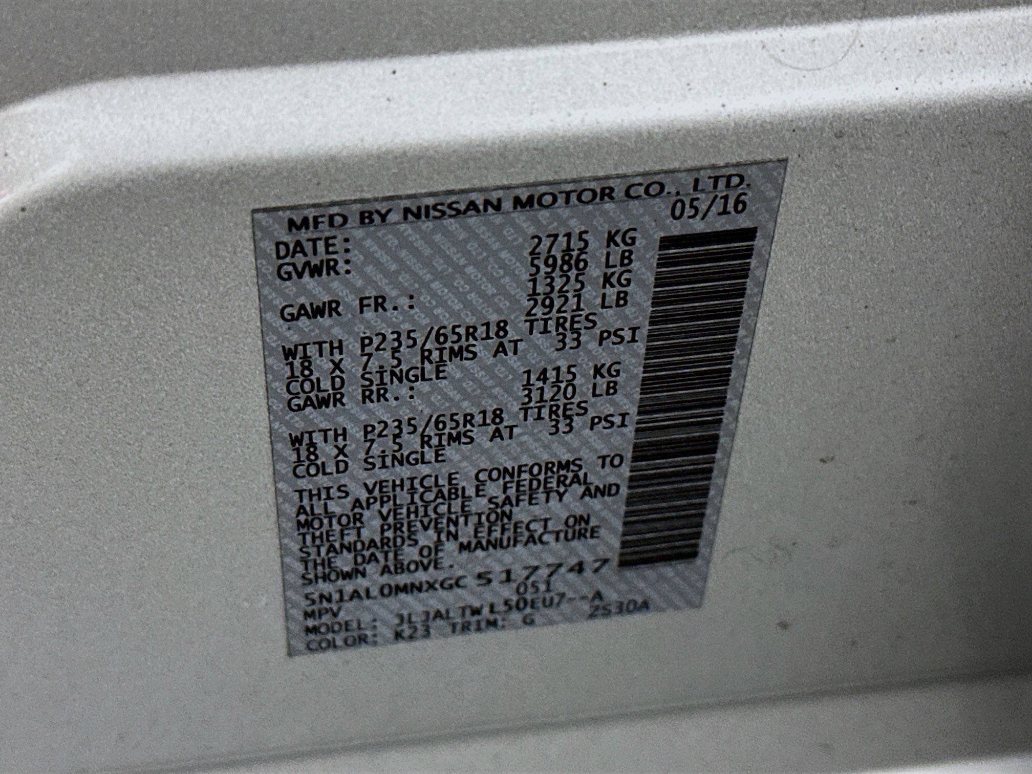 Used 2016 INFINITI QX60 FWD w/ Premium Plus Package image 12