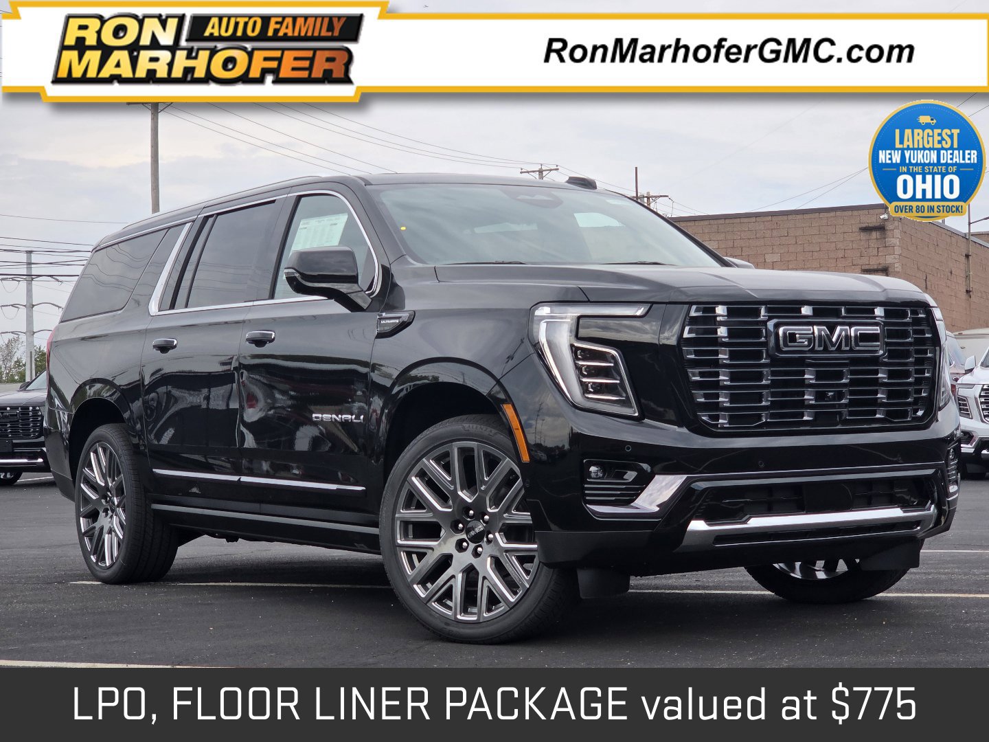 New 2027 GMC Yukon XL Denali Ultimate w/ LPO, Floor Liner Package AWD/4WD 360° Tour