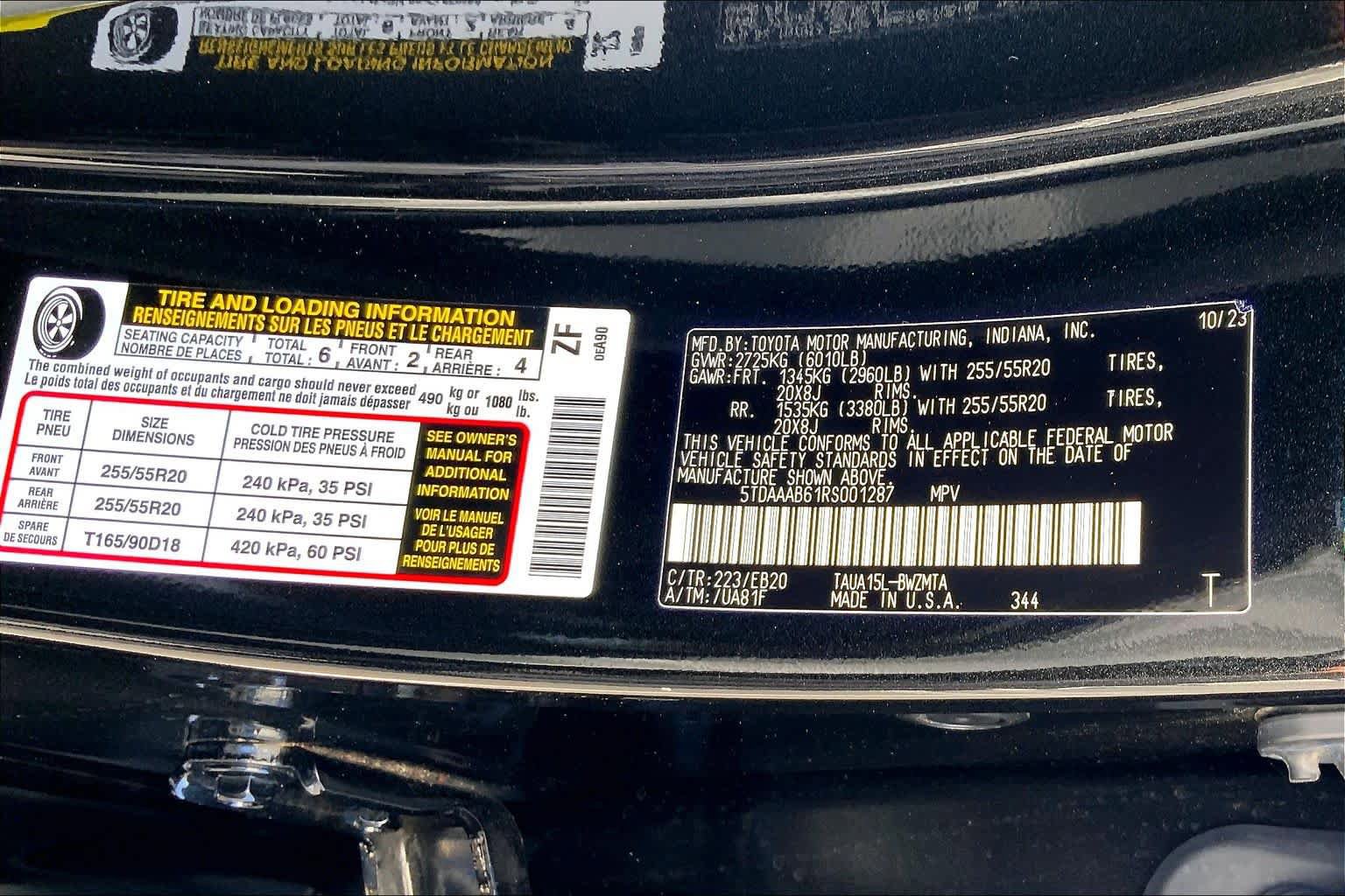 Used 2024 Lexus TX 350 AWD w/ Captains Chair Package image 34