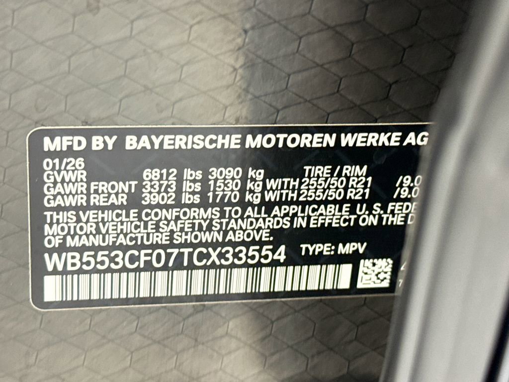 New 2026 BMW iX xDrive60 w/ M Sport Package image 33