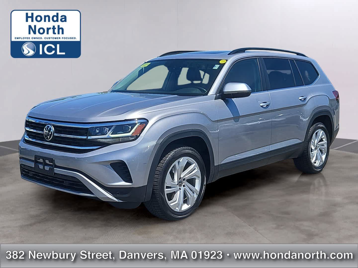 Used 2021 Volkswagen Atlas SE w/ Panoramic Sunroof Package