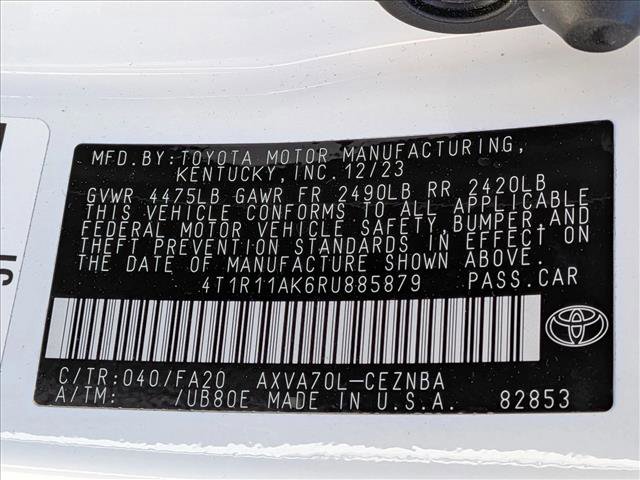 Certified 2024 Toyota Camry LE w/ Convenience Package image 24