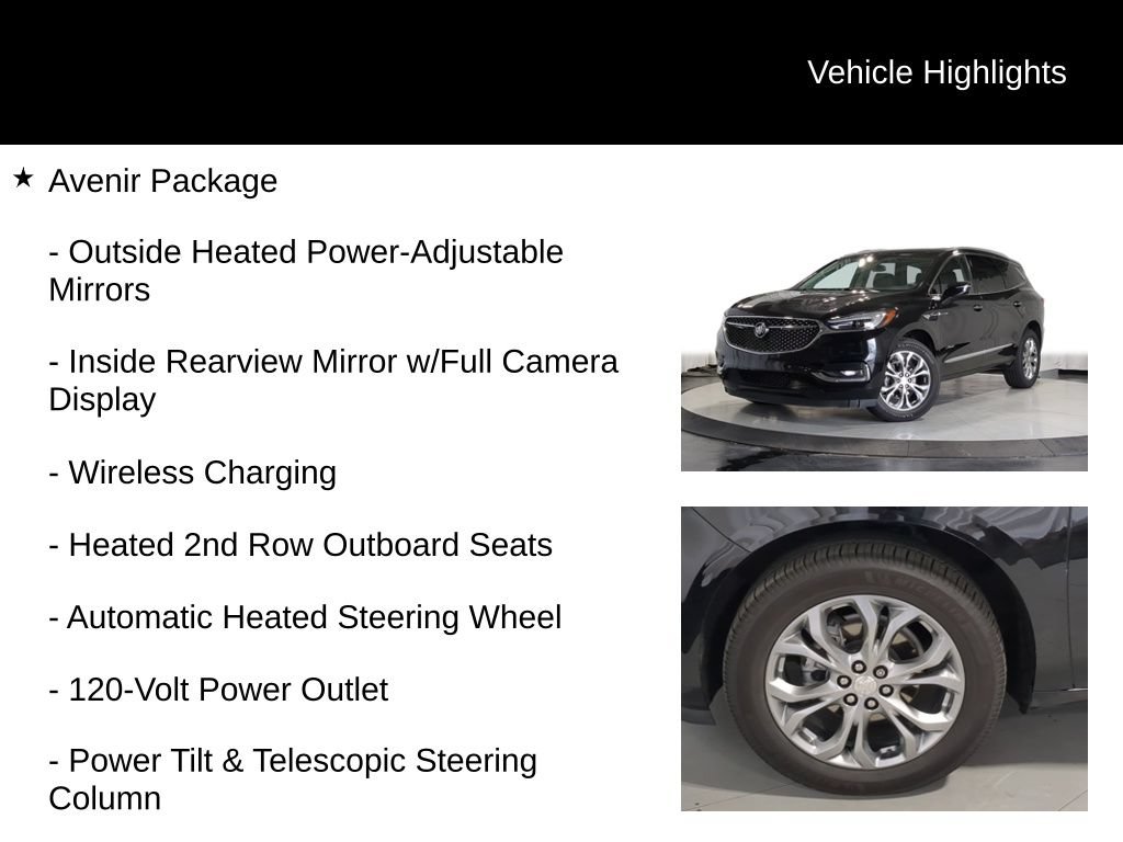 Used 2021 Buick Enclave Avenir w/ Avenir Technology Package AWD/4WD image 13