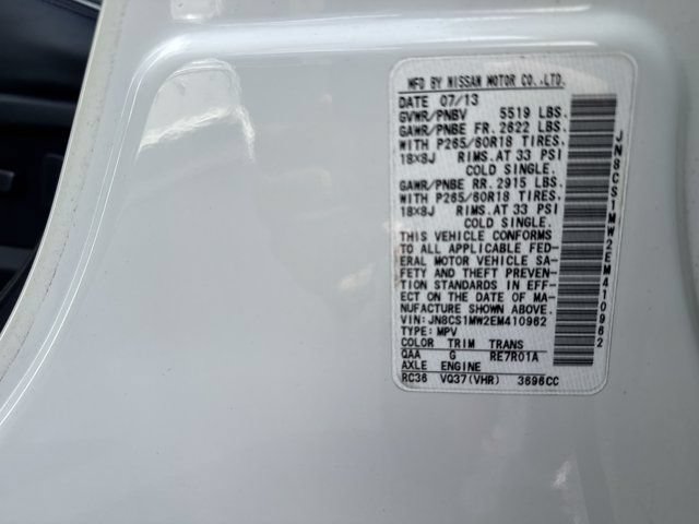Used 2014 INFINITI QX70 AWD w/ Premium Package image 31