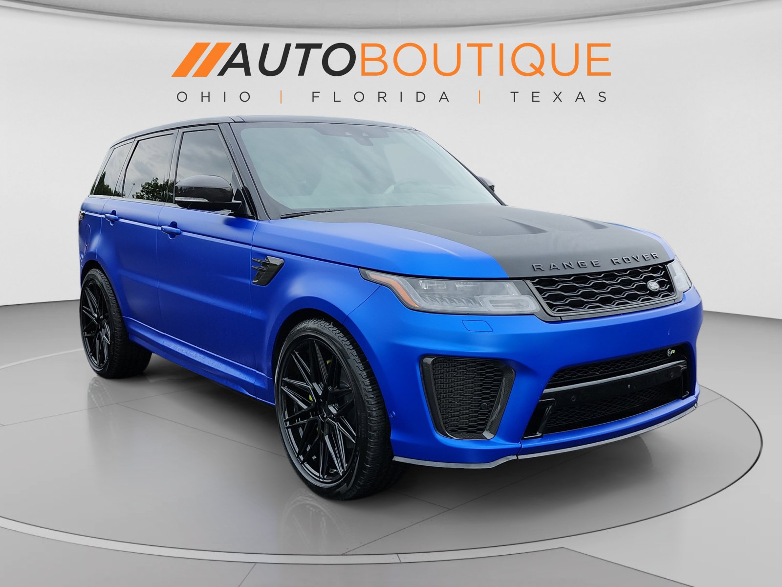 Used 2022 Land Rover Range Rover Sport SVR AWD/4WD image 7