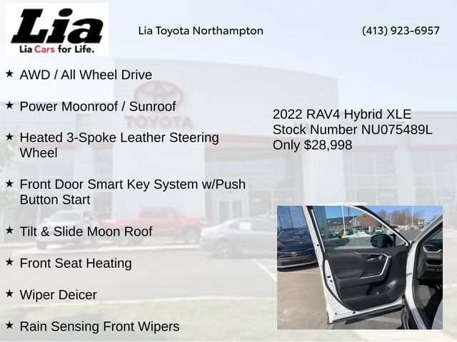 Used 2022 Toyota RAV4 XLE w/ Convenience Package image 21