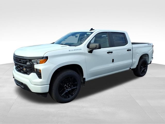 New 2026 Chevrolet Silverado 1500 Custom w/ Turbomax Blackout Package AWD/4WD image 4