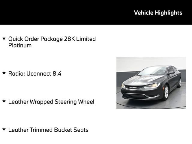 Used 2017 Chrysler 200 Limited Platinum image 5