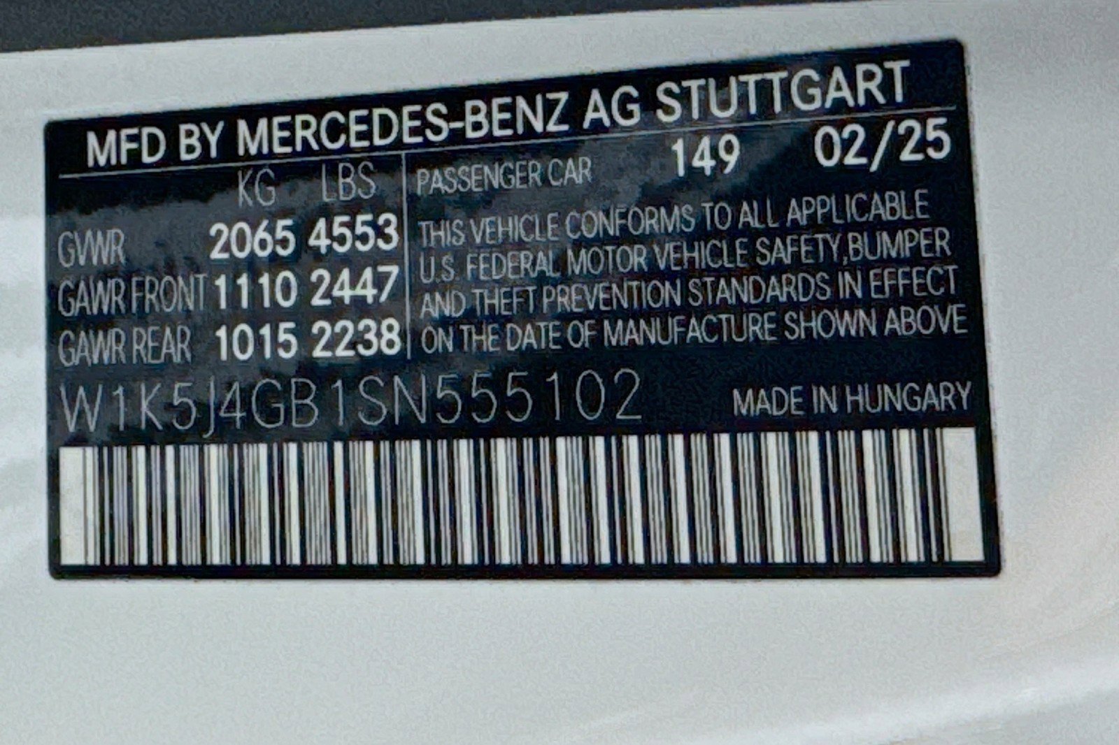 Certified 2025 Mercedes-Benz CLA 250 image 25