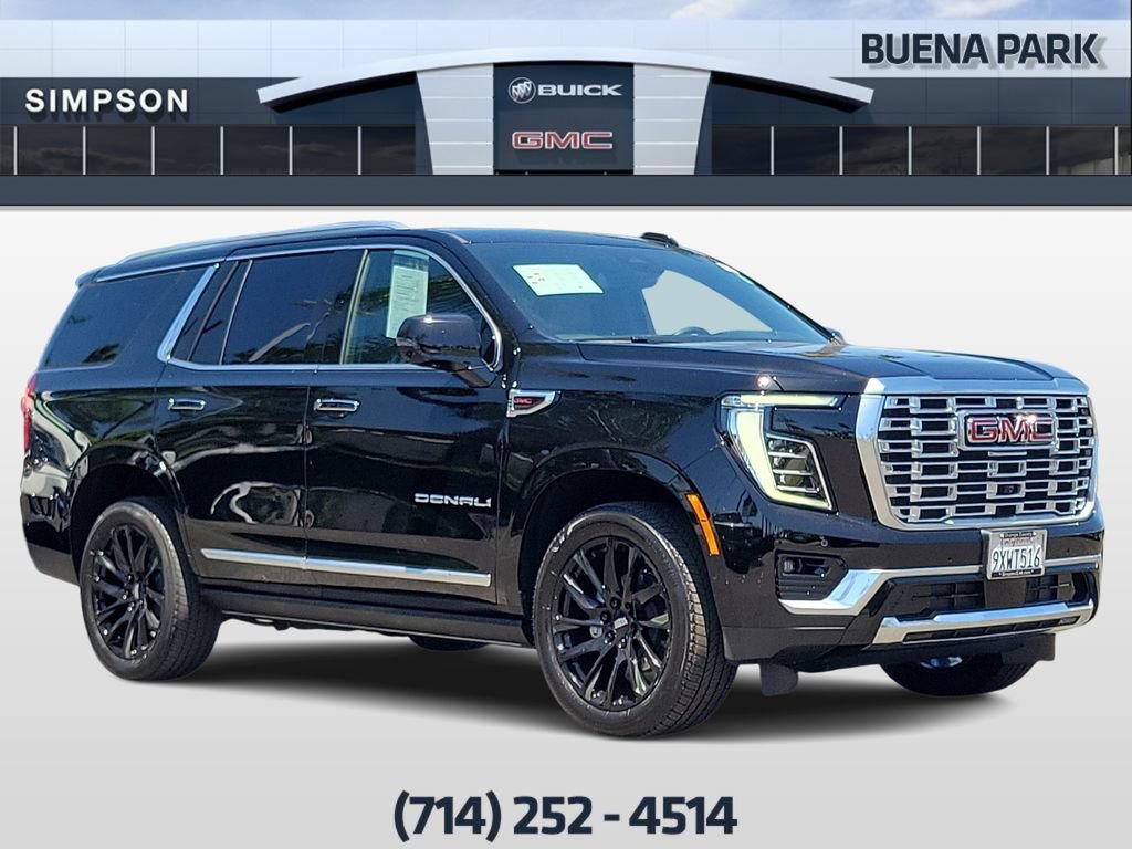 Used 2026 GMC Yukon Denali w/ Sun & Power Step Package