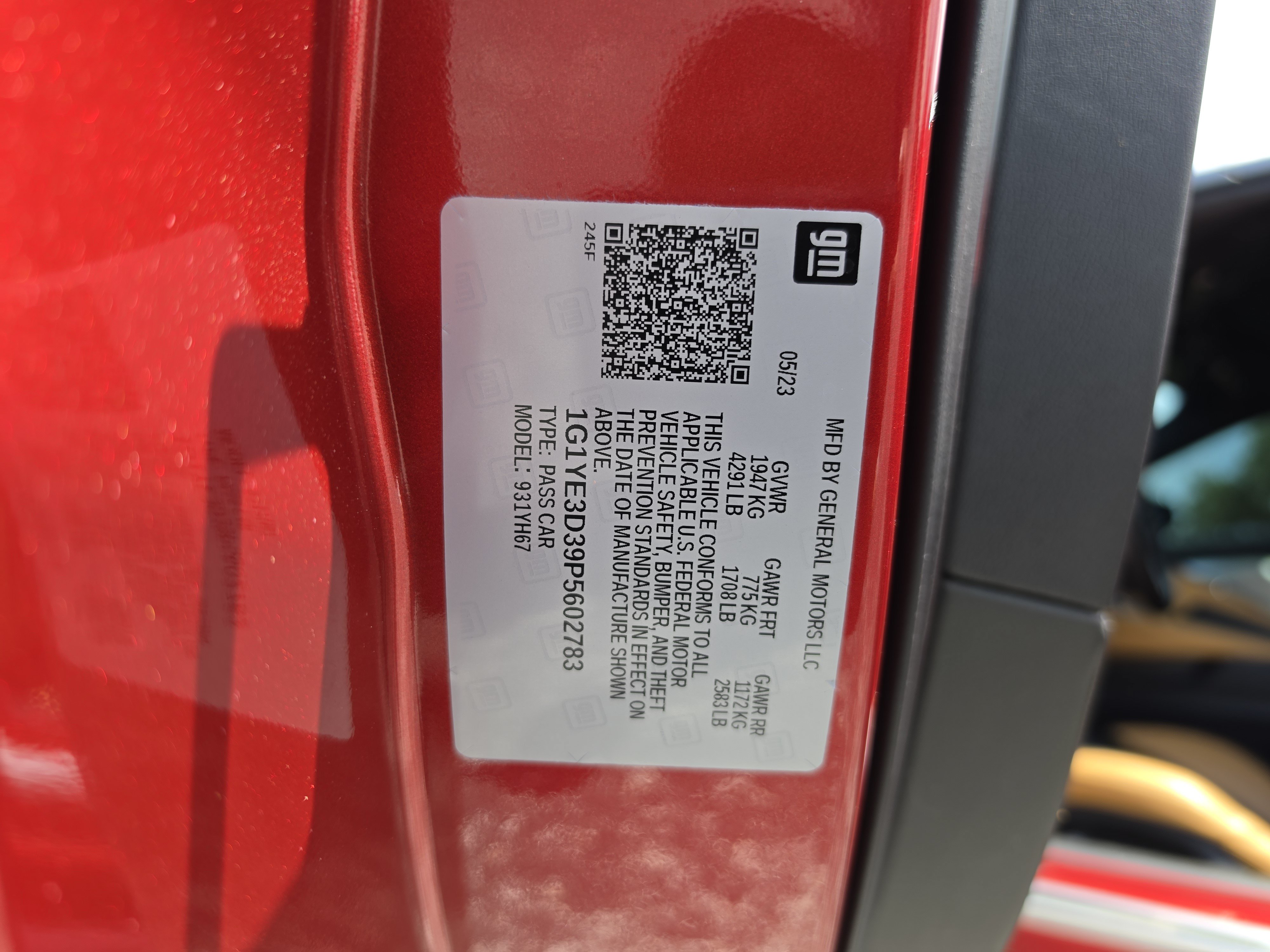 Used 2023 Chevrolet Corvette Z06 RWD image 41