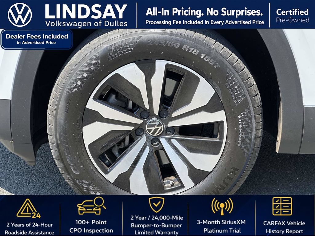 Used 2024 Volkswagen Atlas SE AWD/4WD image 9
