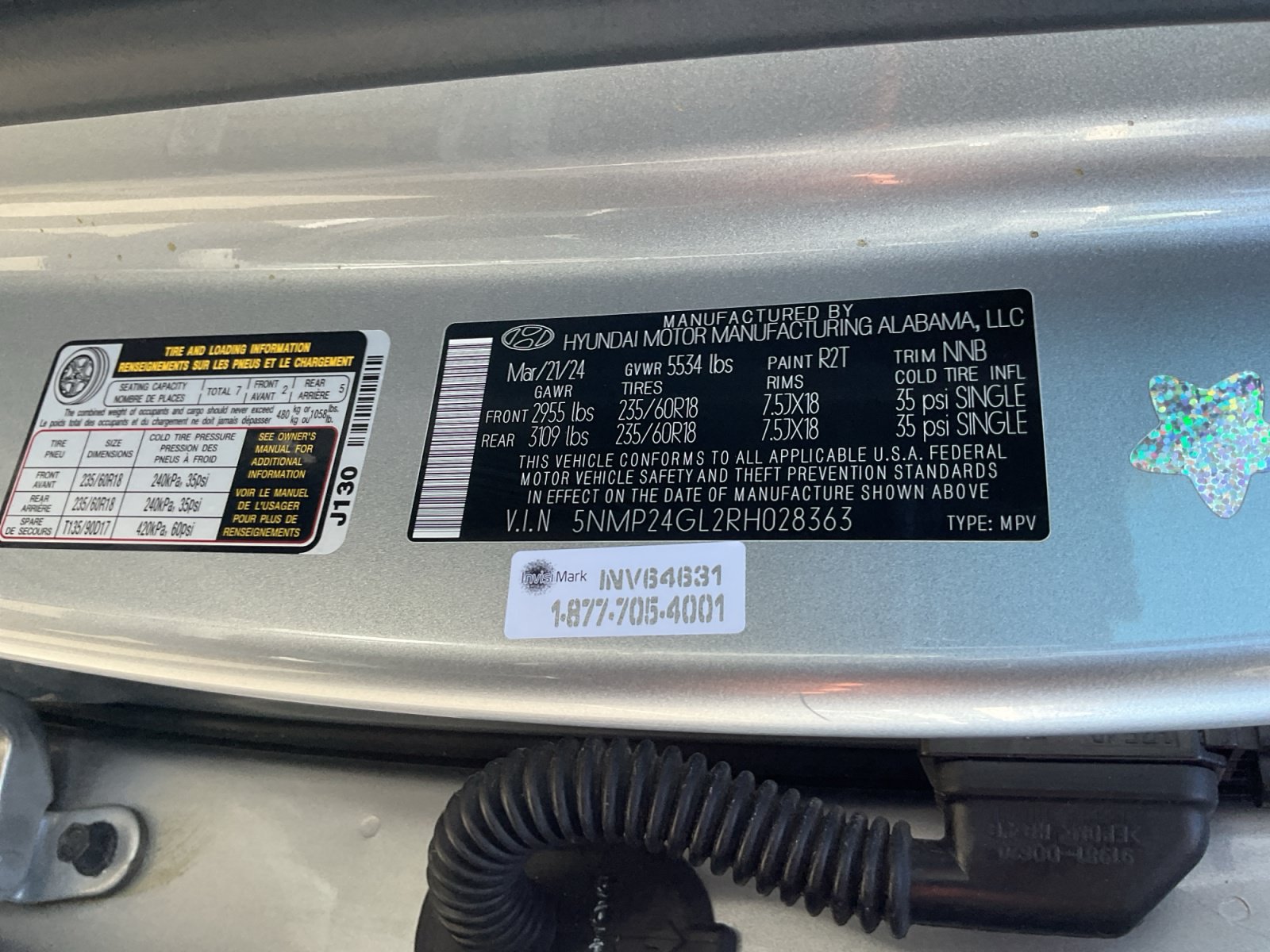Used 2024 Hyundai Santa Fe SEL FWD image 27