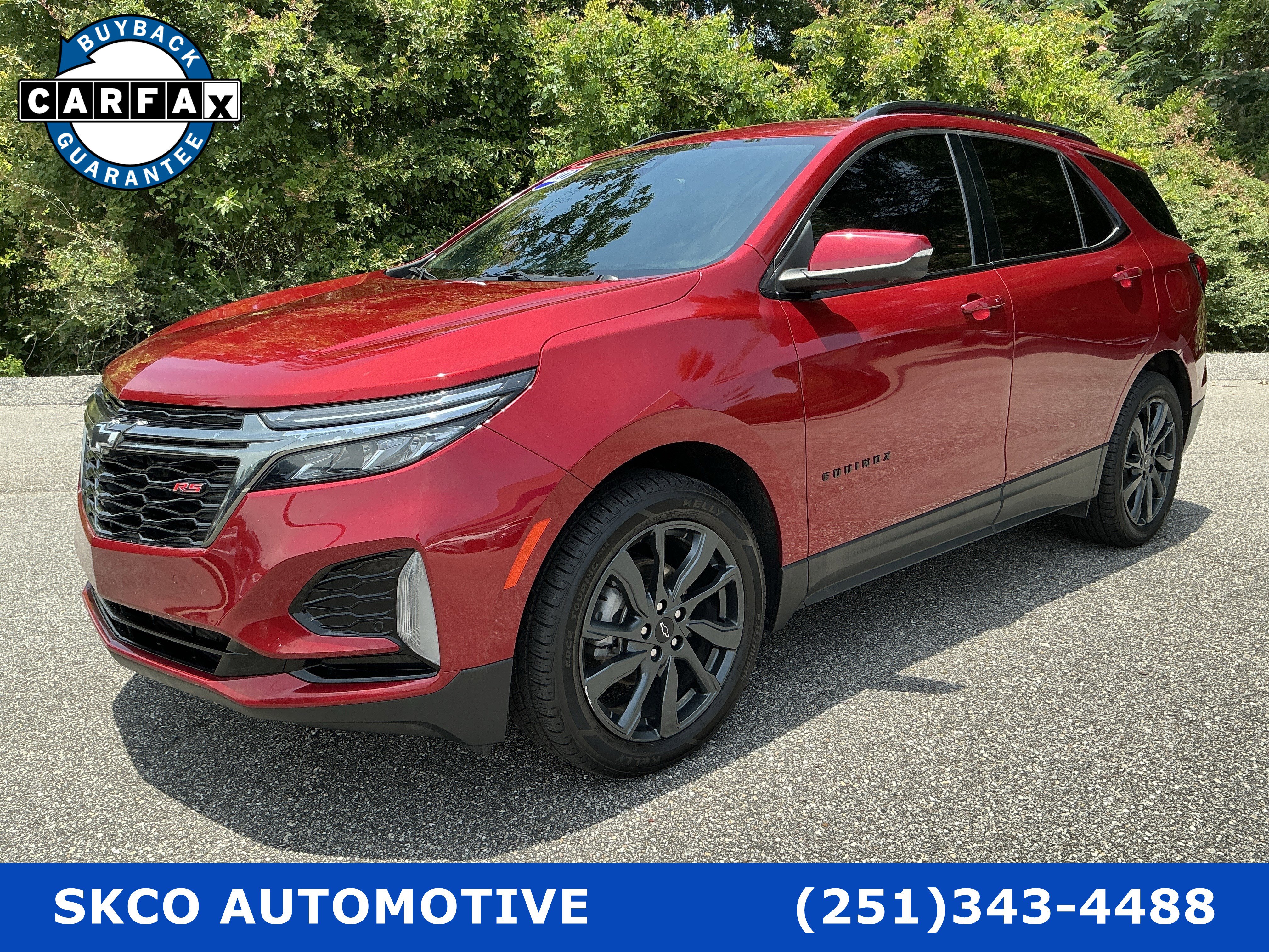 Used 2022 Chevrolet Equinox RS w/ RS Leather Package FWD image 1