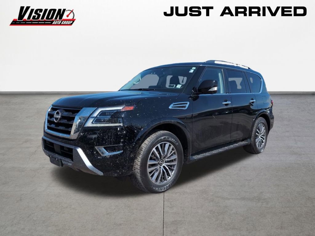 Used 2023 Nissan Armada SL w/ Captain's Chairs Package image 1