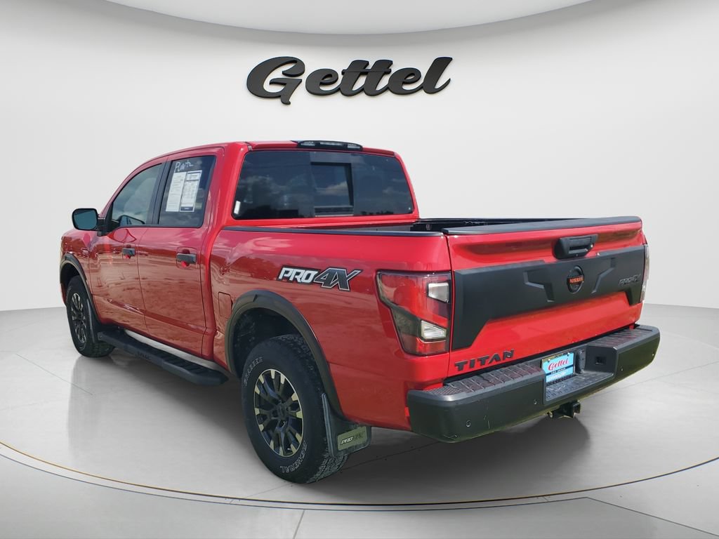 Used 2021 Nissan Titan PRO-4X w/ Off Road Protection Package AWD/4WD image 5