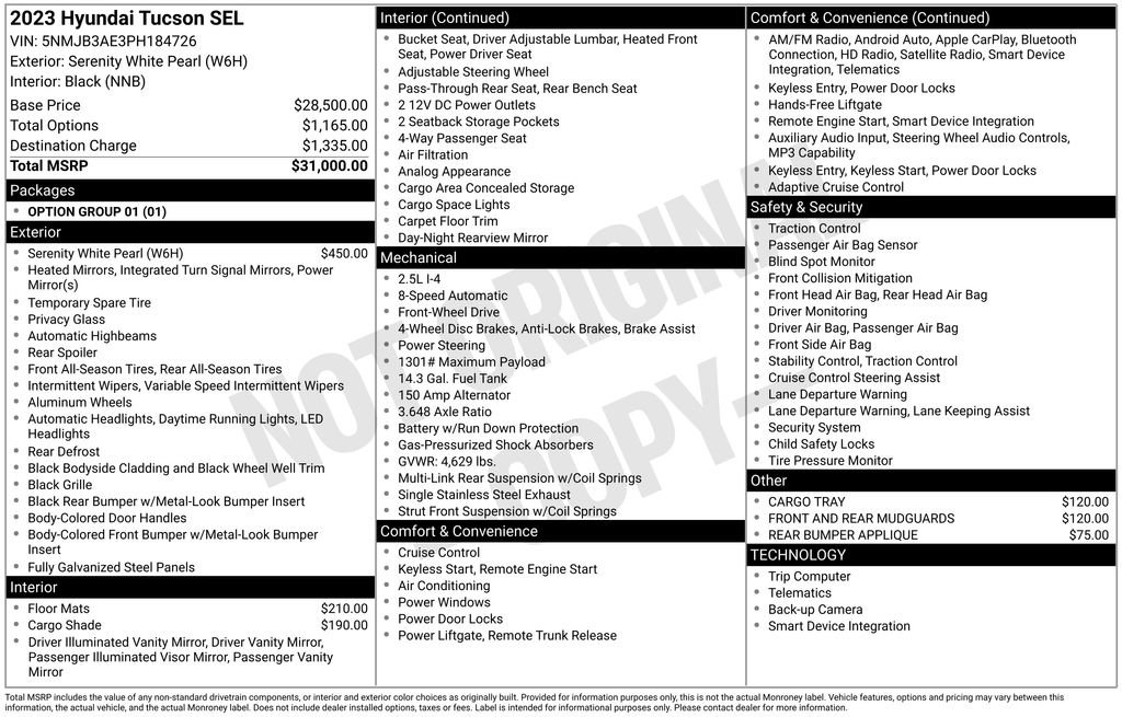 Used 2023 Hyundai Tucson SEL image 7