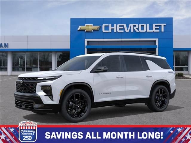 New 2026 Chevrolet Traverse RS w/ LPO, Floor Liner Package AWD/4WD image 2