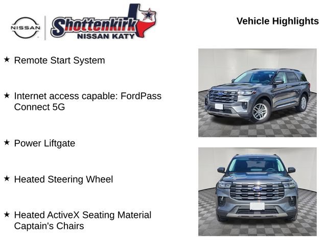 Used 2025 Ford Explorer Active w/ Active Comfort Package RWD image 12