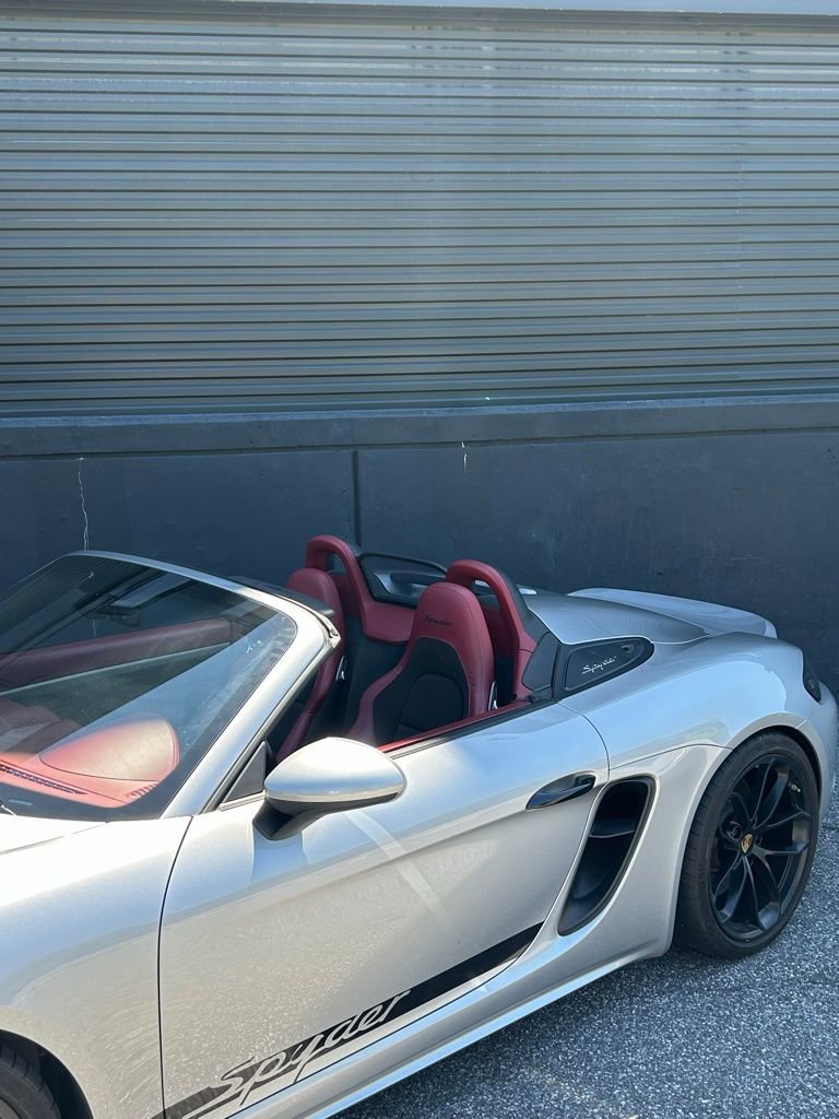 Certified 2021 Porsche 718 Boxster Spyder RWD image 10