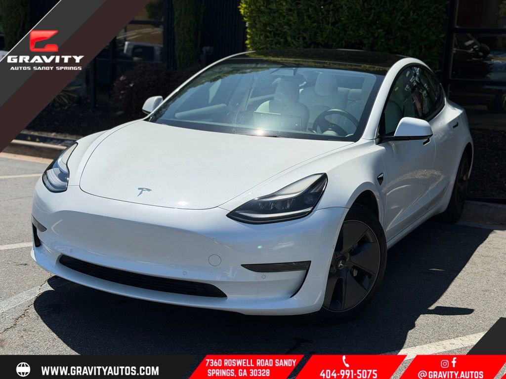 Used 2021 Tesla Model 3 Standard Range Plus RWD image 1