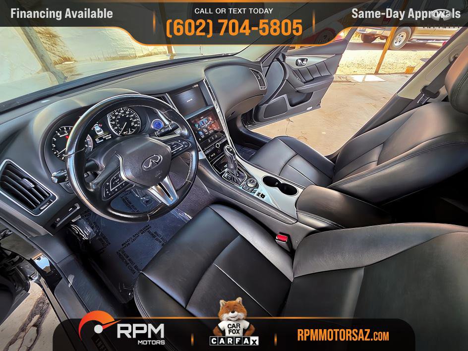 Used 2021 INFINITI Q50 Luxe image 9