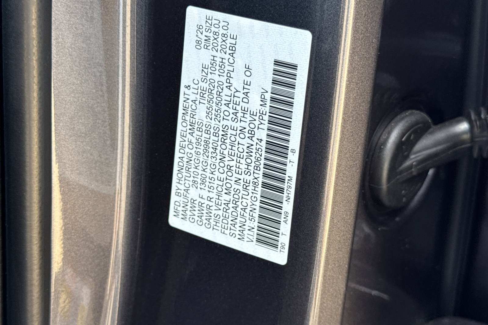 New 2026 Honda Pilot Elite image 26