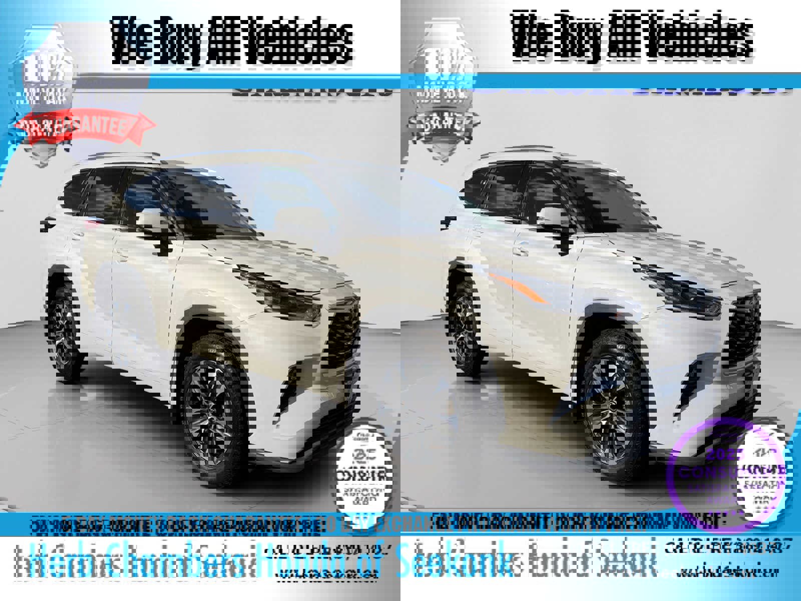 Used 2021 Toyota Highlander XLE image 1