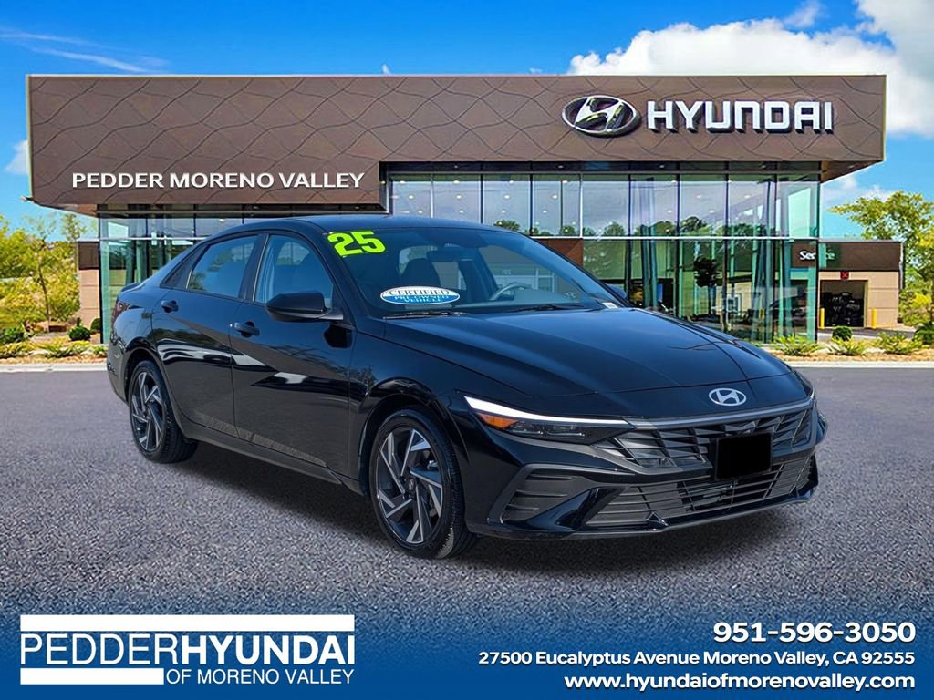 Certified 2025 Hyundai Elantra Sport image 1