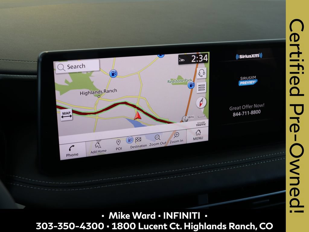 Certified 2025 INFINITI QX60 Luxe w/ Vision Package AWD/4WD image 8