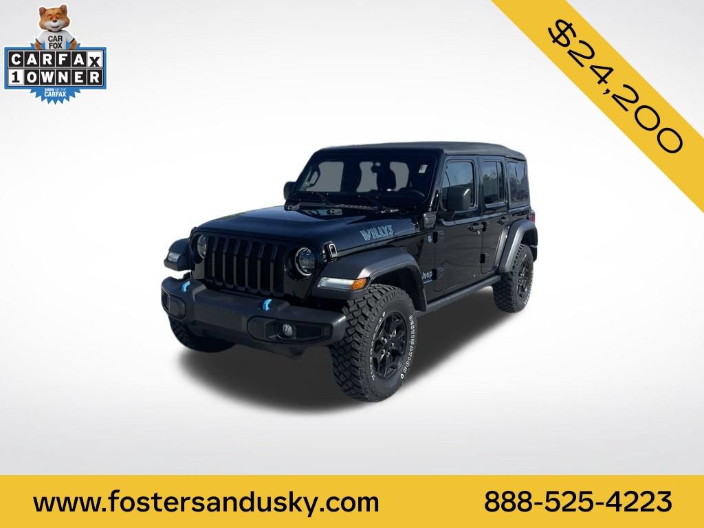 Used 2023 Jeep Wrangler Unlimited w/ Cold Weather Group AWD/4WD image 1