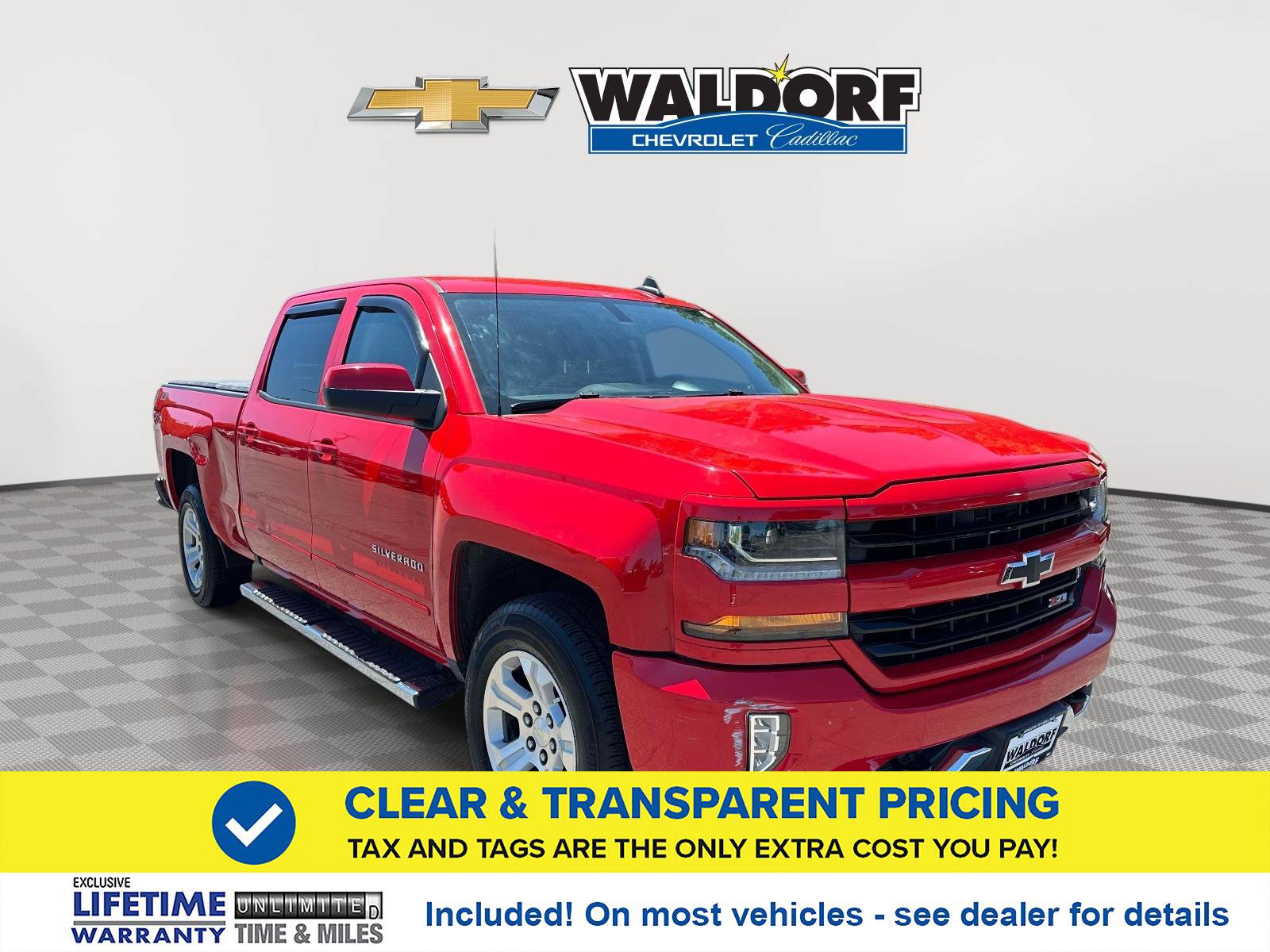 Used 2018 Chevrolet Silverado 1500 LT w/ All Star Edition AWD/4WD image 1