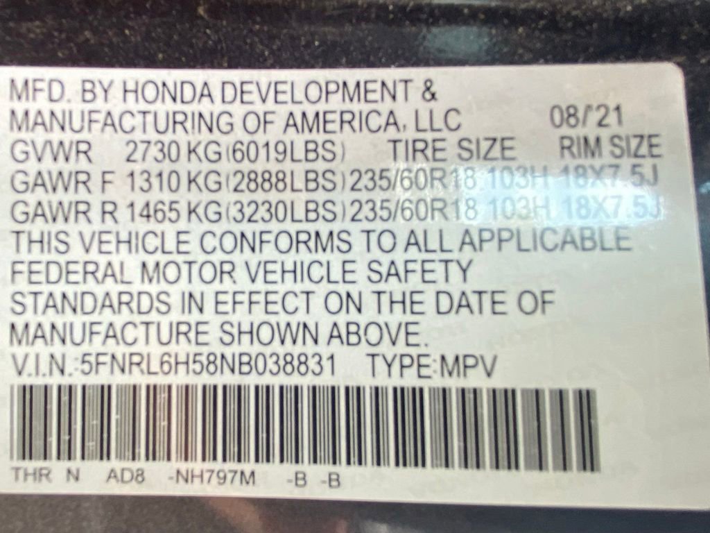 Used 2022 Honda Odyssey EX image 31