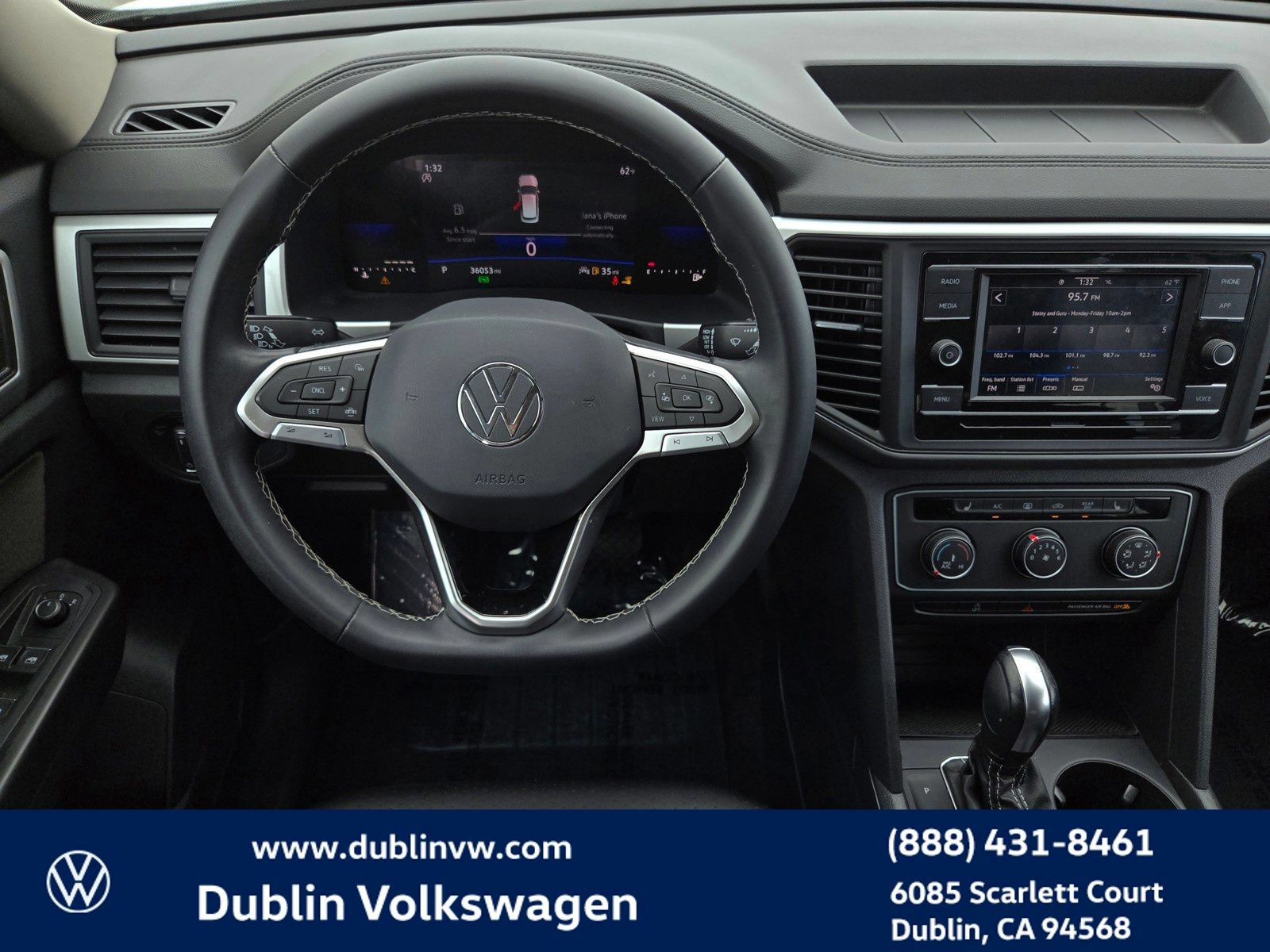 Certified 2023 Volkswagen Atlas SE FWD image 14