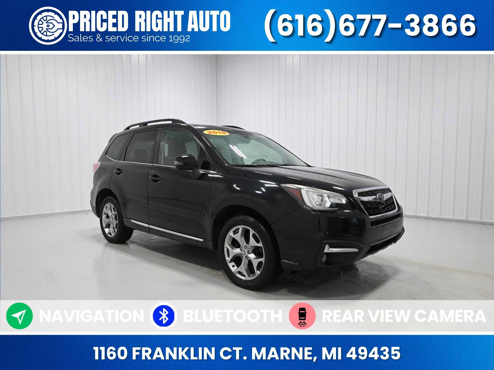 Used 2018 Subaru Forester 2.5i Touring w/ Popular Package #3B AWD/4WD image 1