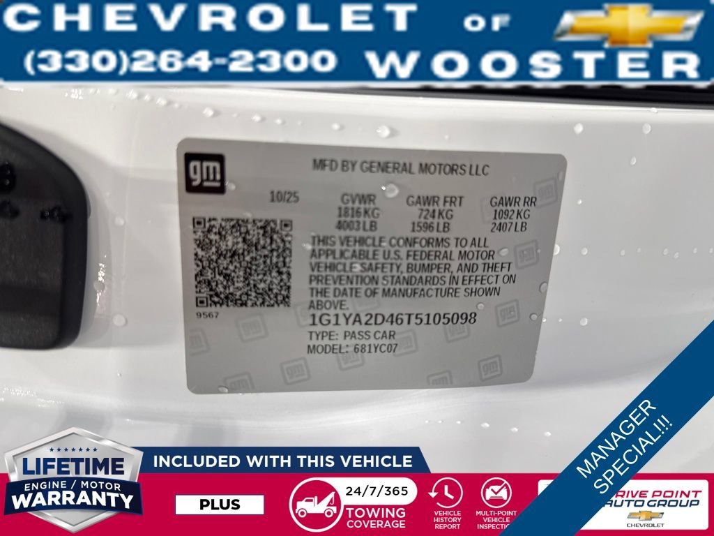 New 2026 Chevrolet Corvette Stingray Coupe w/ 1LT image 35