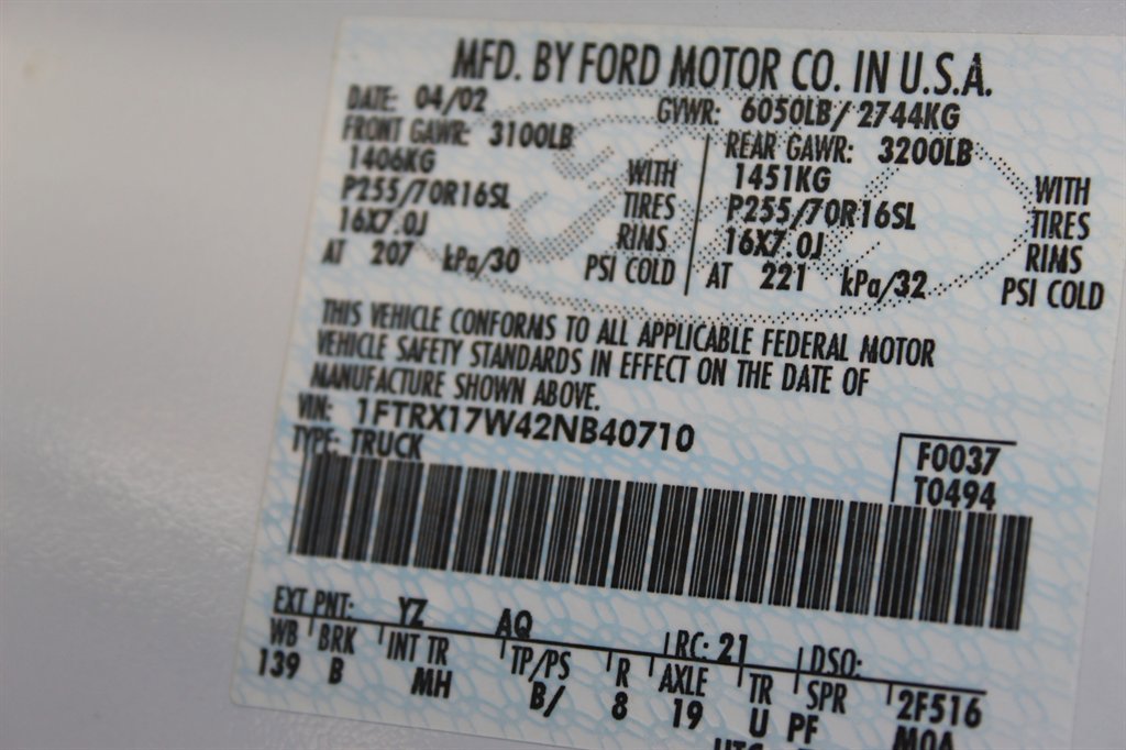 Used 2002 Ford F150 XLT RWD image 16