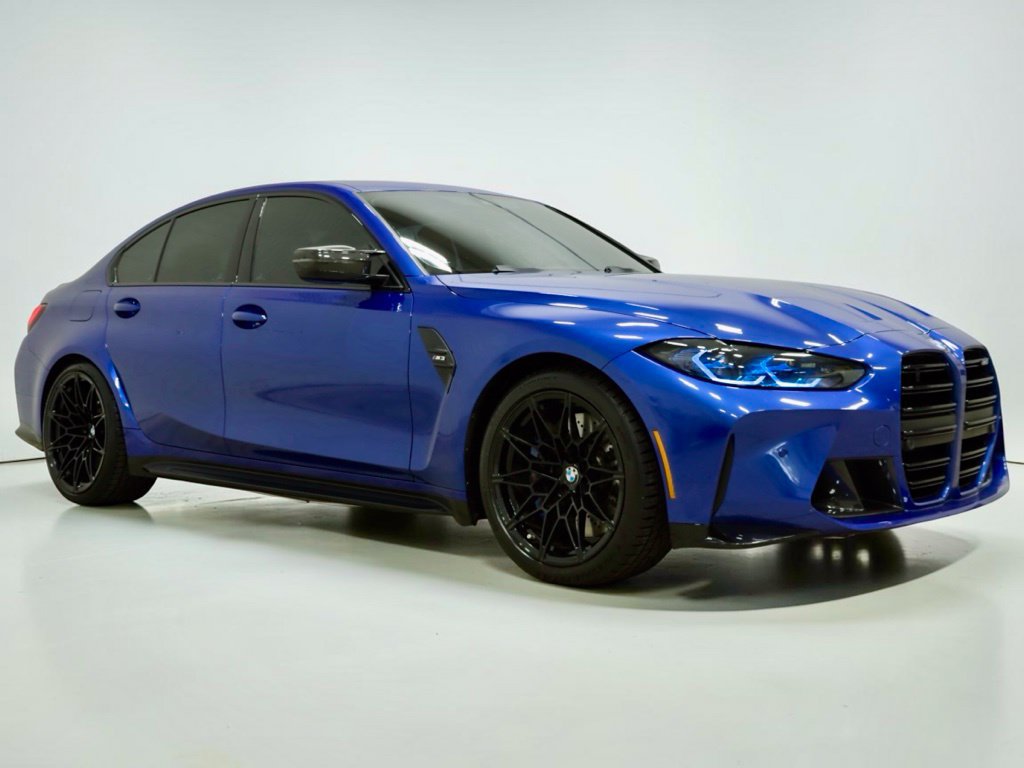 Used 2023 BMW M3 w/ M Carbon Exterior Package RWD image 13