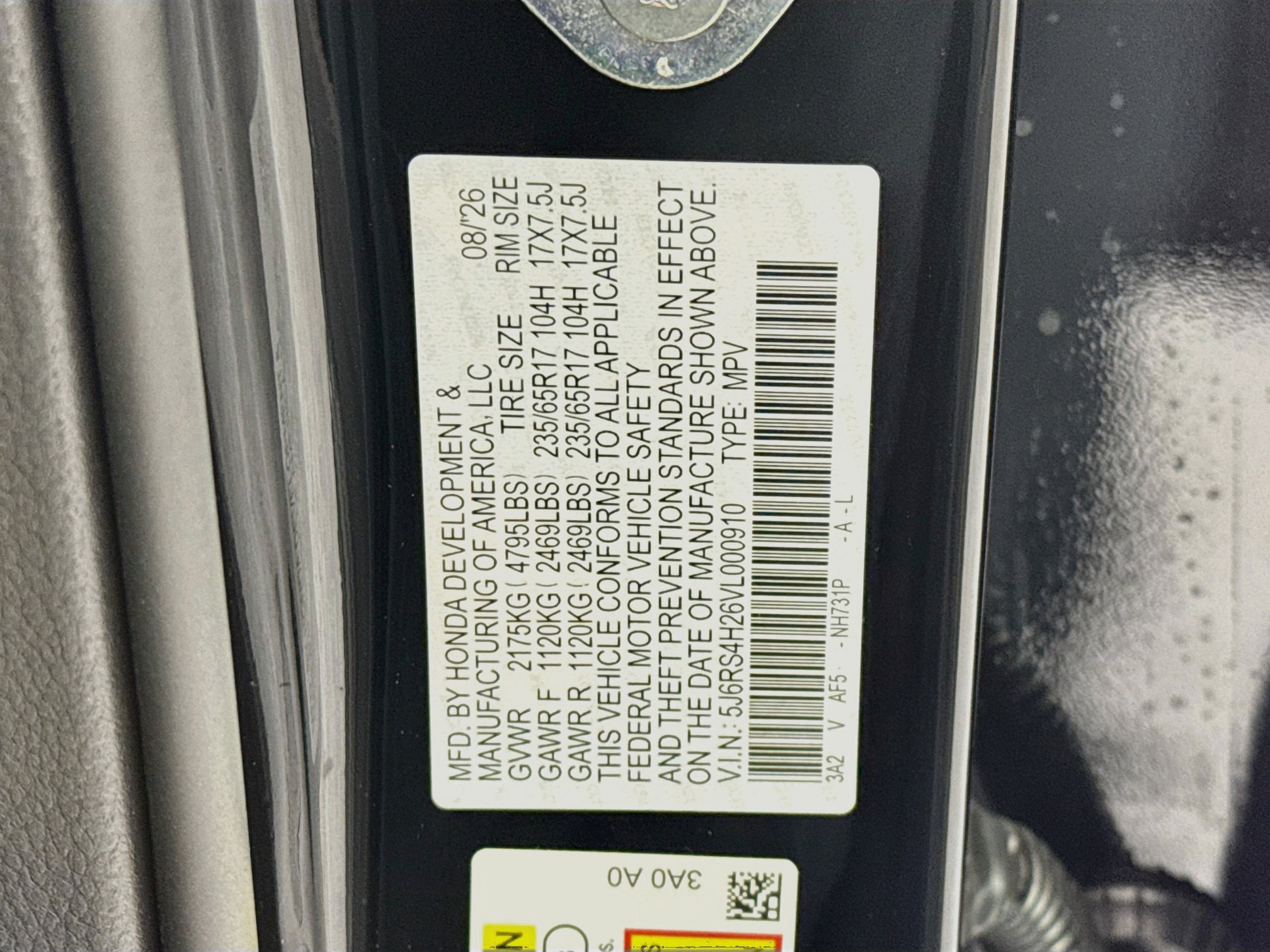 New 2027 Honda CR-V LX image 30