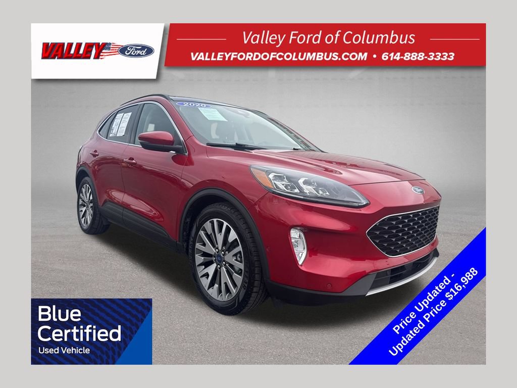 Certified 2020 Ford Escape Titanium w/ Titanium Premium Package 2.0 FWD image 1