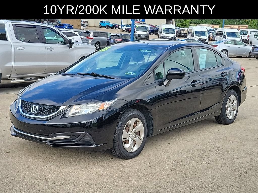Used 2015 Honda Civic LX video 2