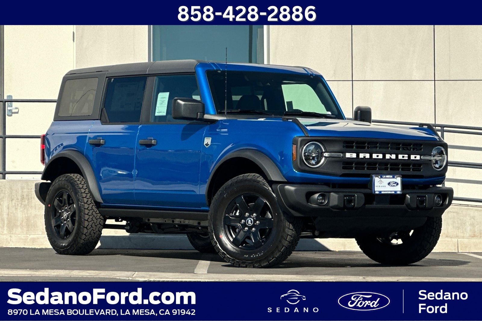 New 2025 Ford Bronco Big Bend w/ Black Diamond Package