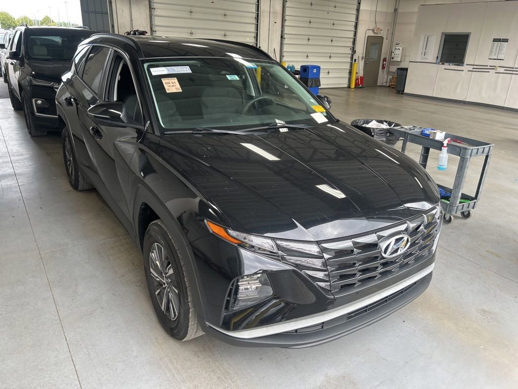 Used 2023 Hyundai Tucson Blue AWD/4WD image 1