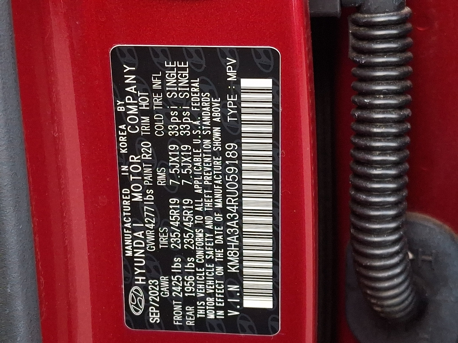 Certified 2024 Hyundai Kona N Line FWD image 29