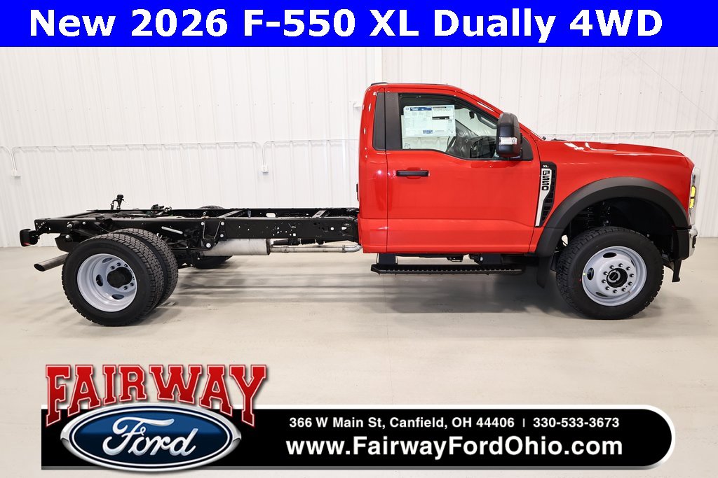 New 2026 Ford F550 4x4 Regular Cab Super Duty
