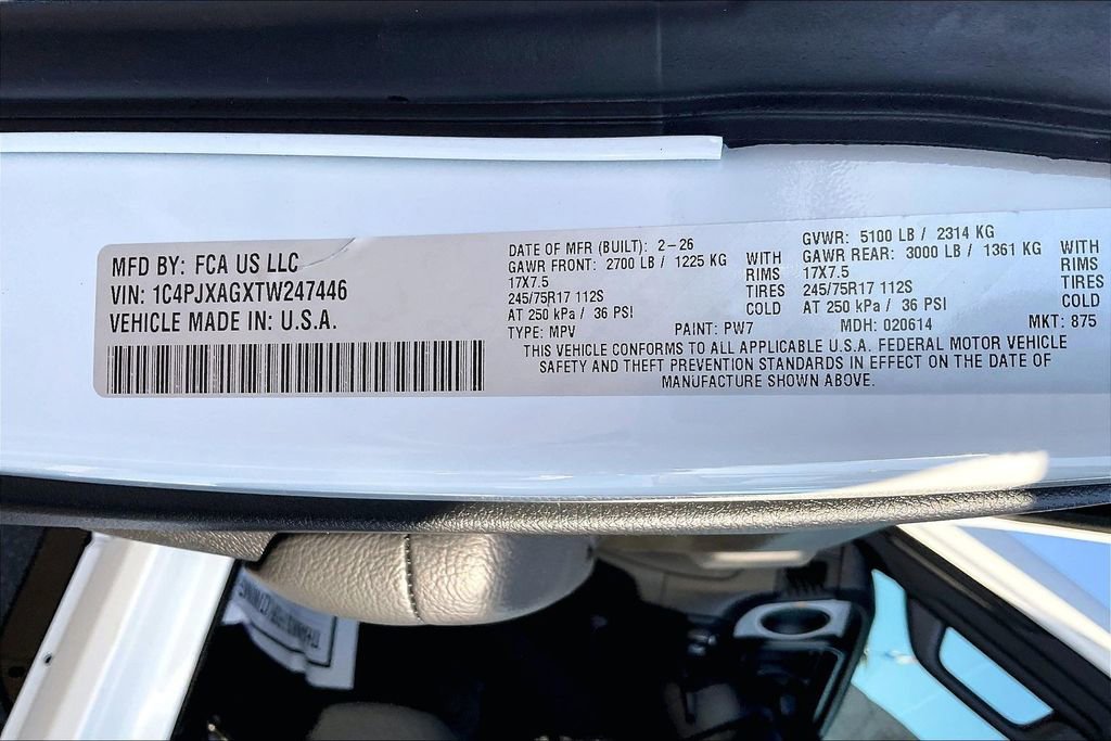 New 2026 Jeep Wrangler Sport image 13