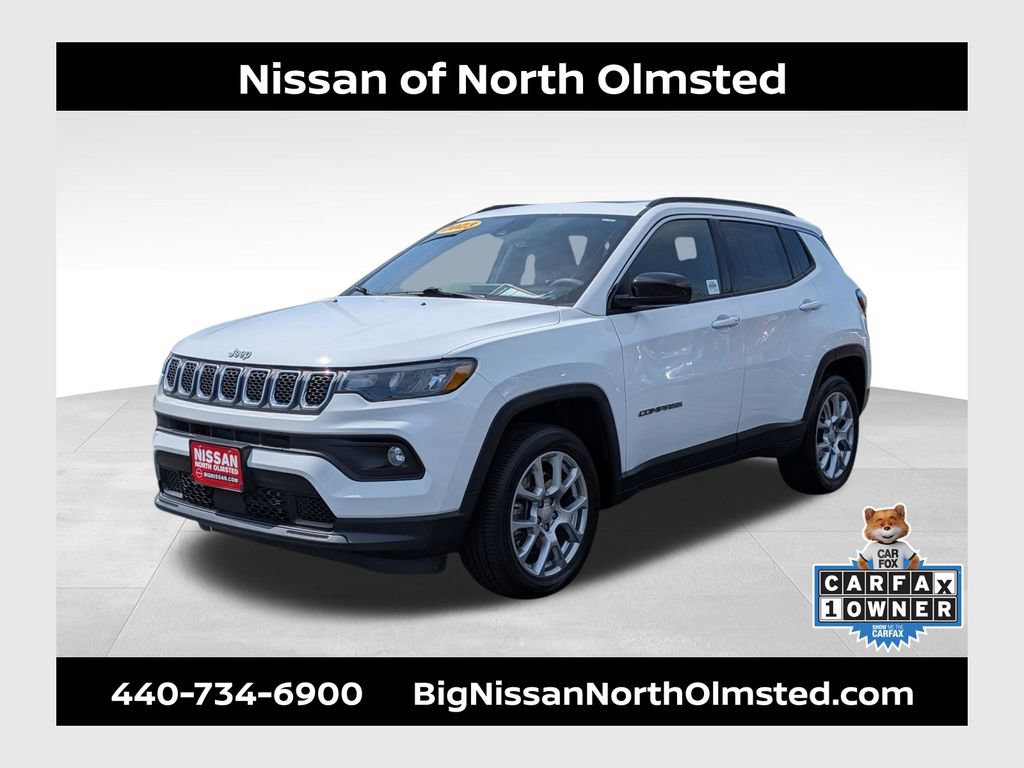 Used 2023 Jeep Compass Latitude w/ Sun and Sound Group AWD/4WD 360° Tour