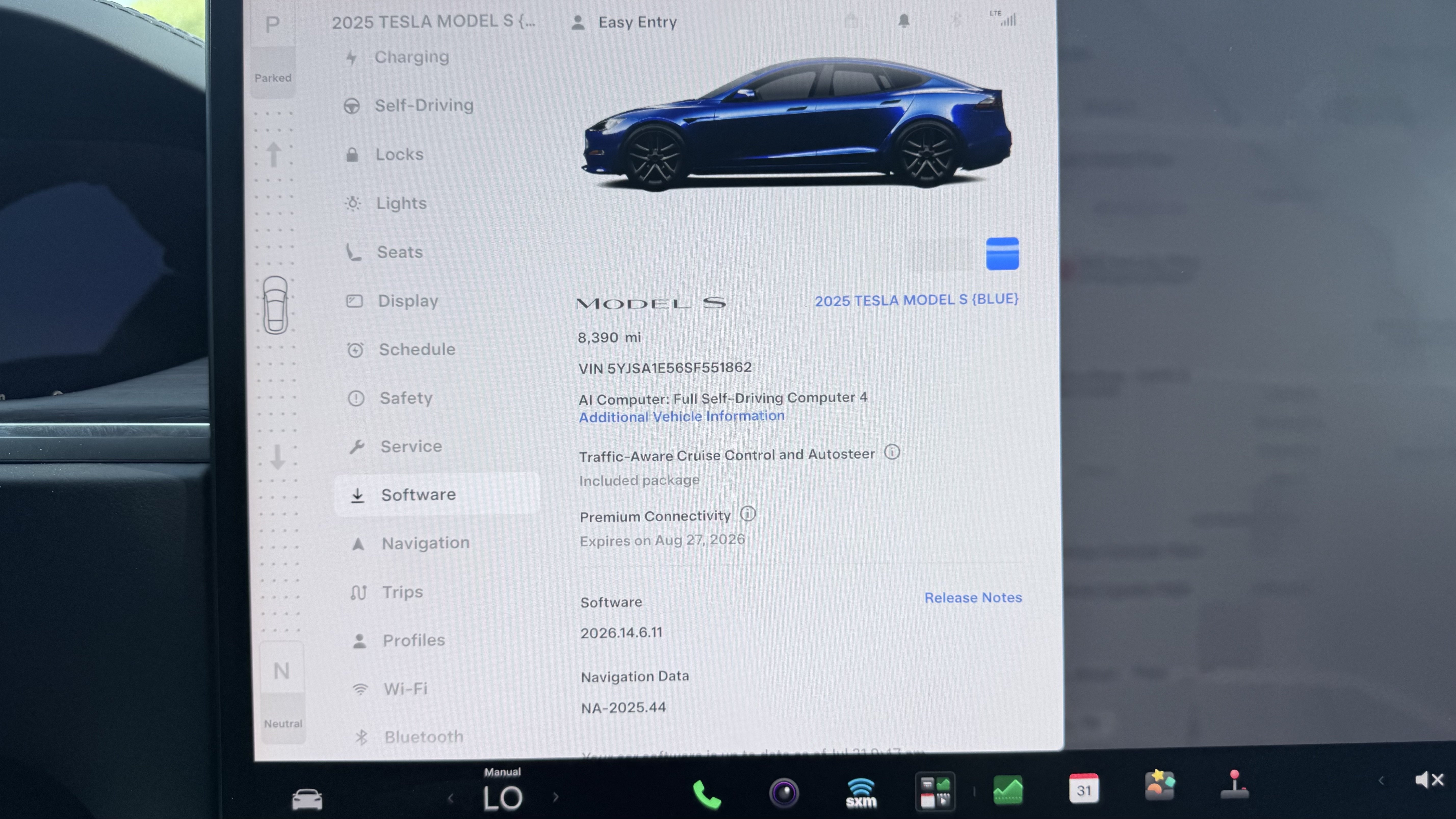 Used 2025 Tesla Model S AWD/4WD image 3