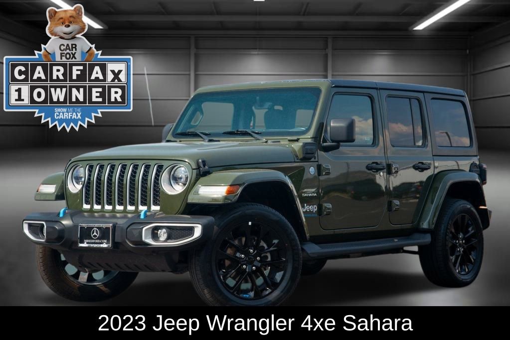 Used 2023 Jeep Wrangler Unlimited Sahara w/ Cold Weather Group