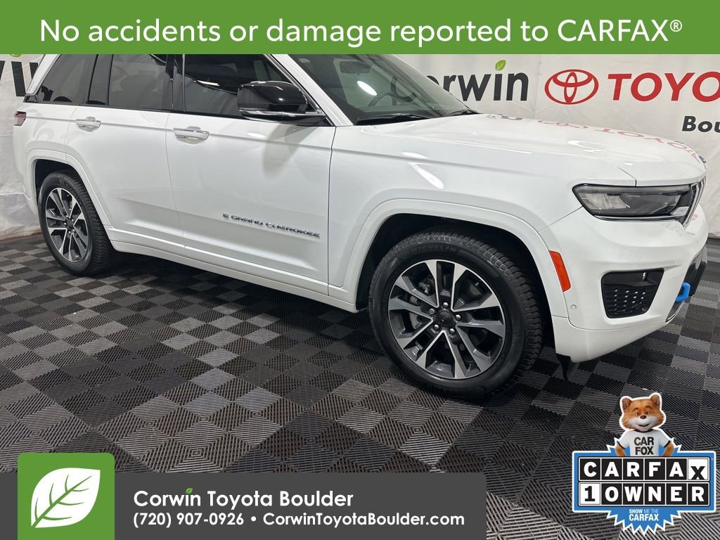 Used 2022 Jeep Grand Cherokee Overland w/ Luxury Tech Group IV